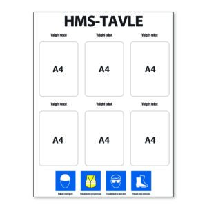 HMS Tavle 75x100cm